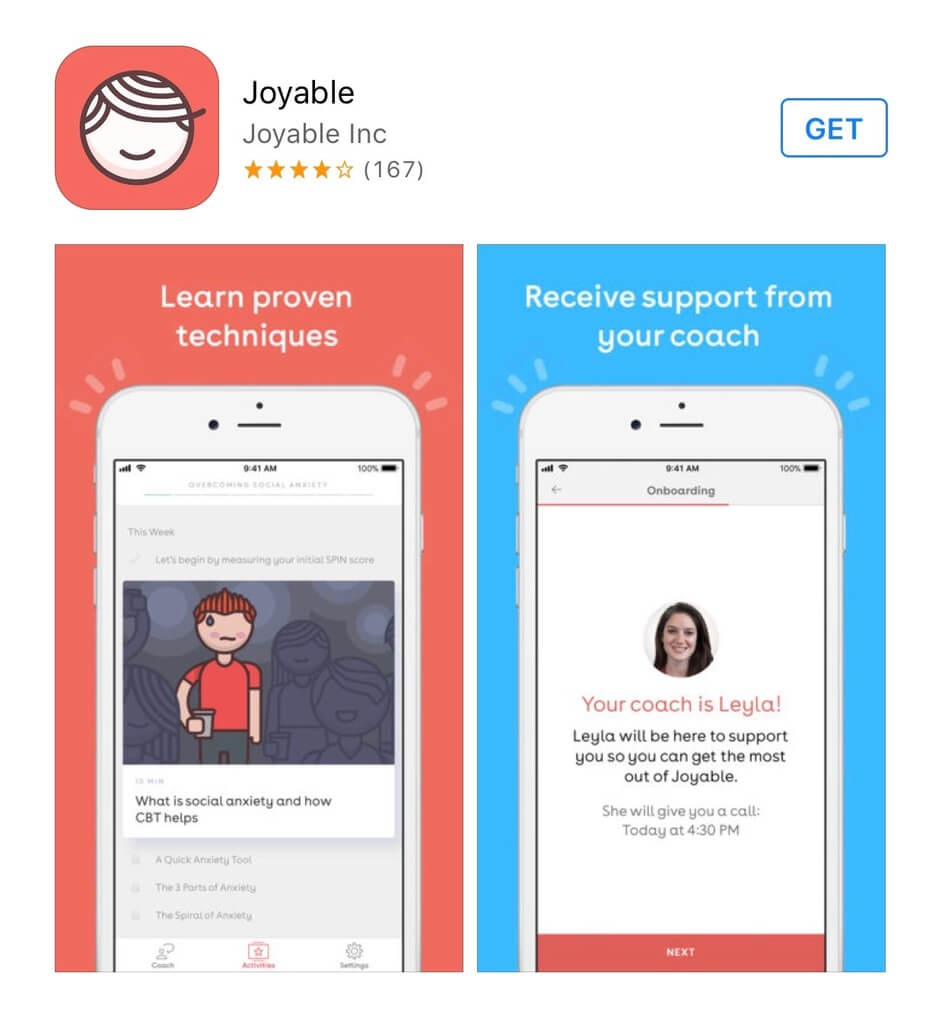 joyable mental health app